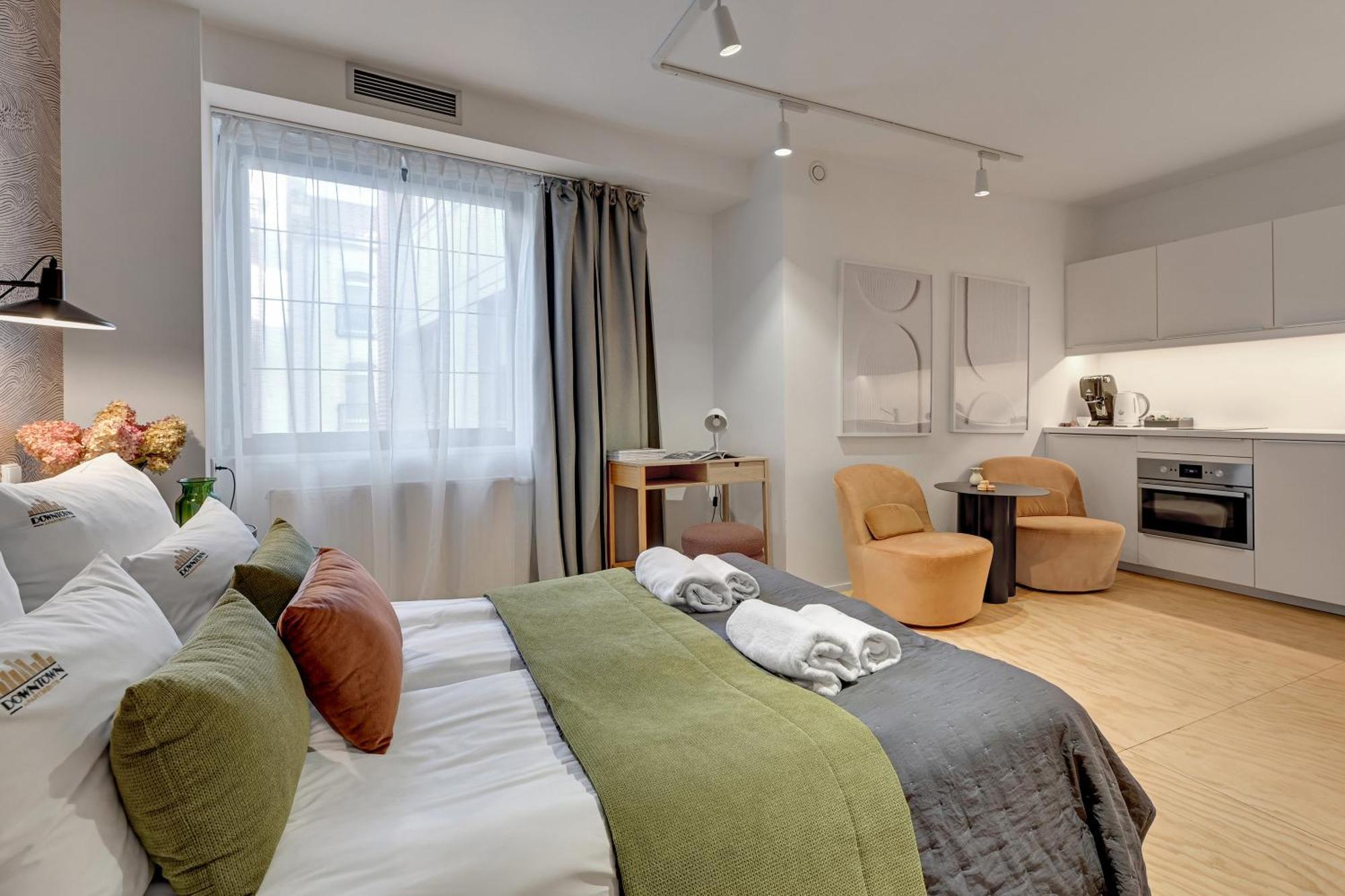 Tartaczna City Center By Downtown Apartments กดัญสก์ ภายนอก รูปภาพ