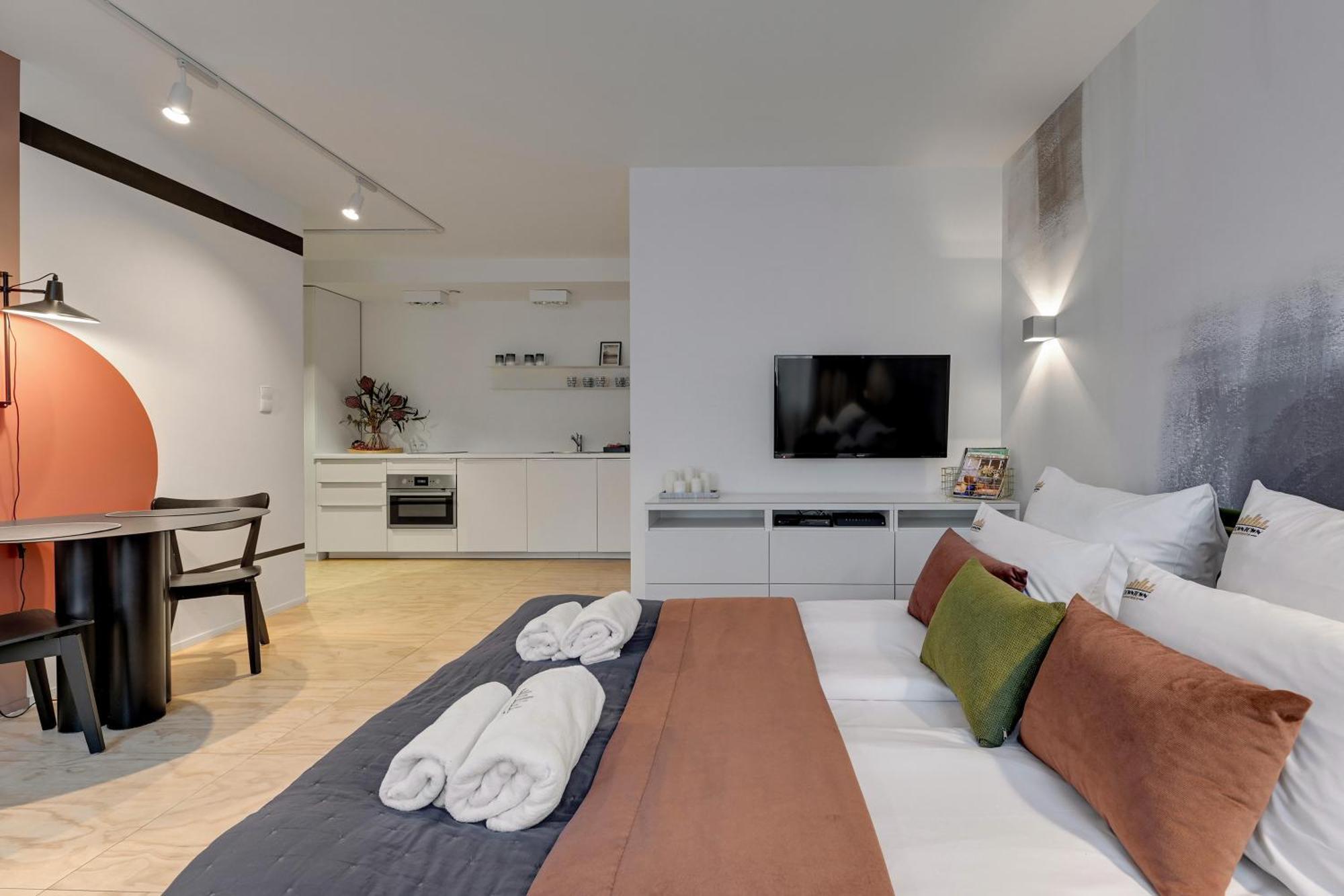 Tartaczna City Center By Downtown Apartments กดัญสก์ ภายนอก รูปภาพ